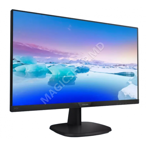 Monitor Philips 2243V7QJABF, IPS 1920x1080 FHD, Negru